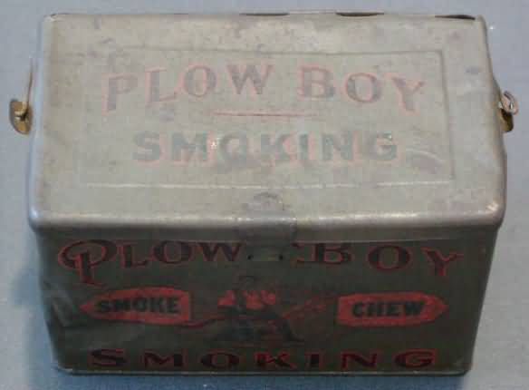 Plow Boy Tobacco Tin